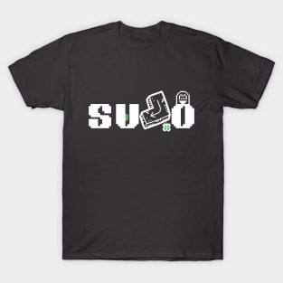 SUDO white | Linux User T-Shirt